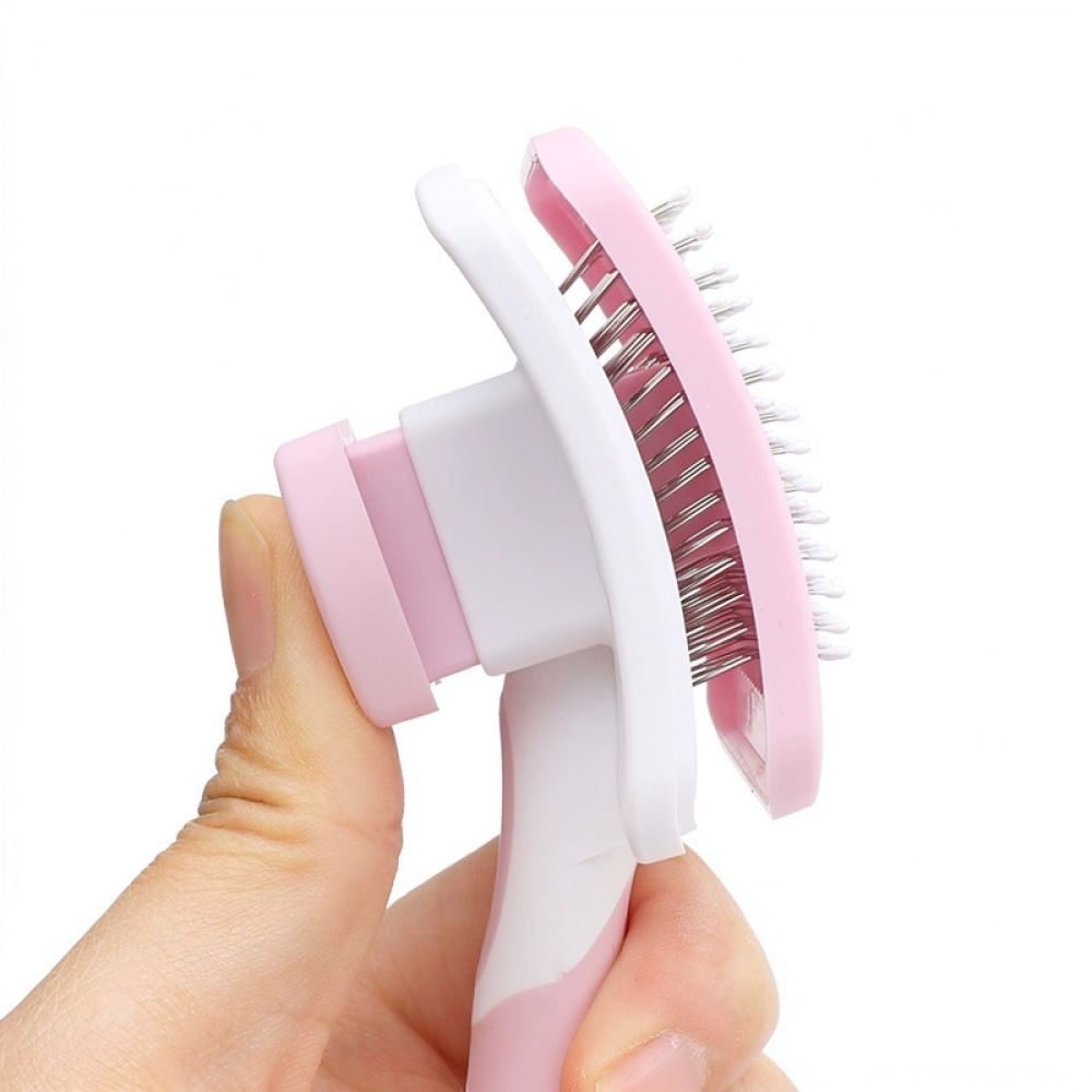 Slicker Brush Self Cleaning Pet Grooming - Инструмент для ухода за шерстью домашних