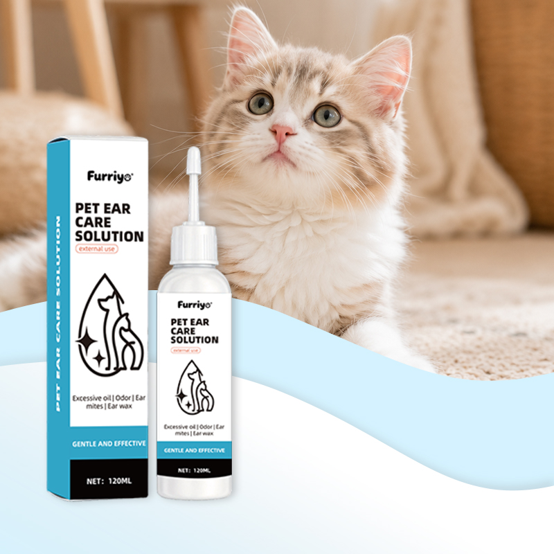 Dog Ear Cleaner Solution Drops Wash - Раствор для чистки ушей кошек и