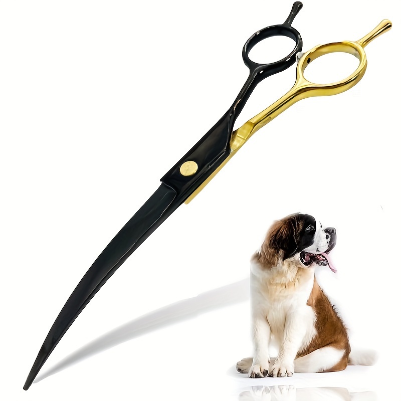 Professional Pet Grooming Scissors Curved - Изогнутые ножницы для груминга собак, профессиональные