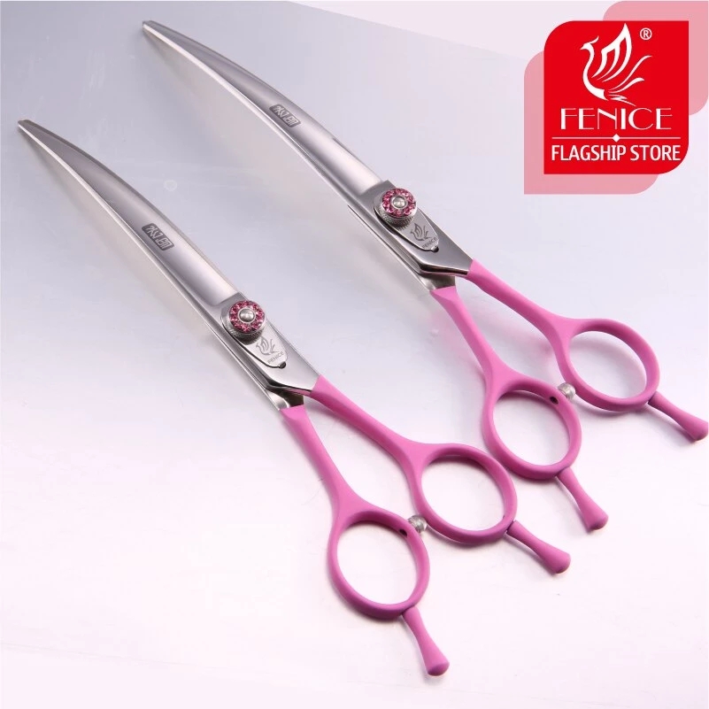 Профессиональные изогнутые нож – обзор и цена Professional Pet Grooming Scissors Curved