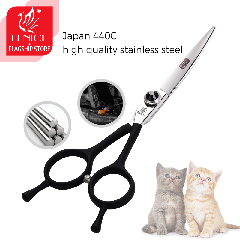 Профессиональные изогнутые нож – обзор и цена Professional Pet Grooming Scissors Curved