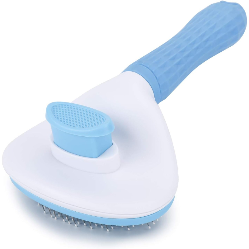 Самоочищающаяся щетка-слайкер  – обзор и цена Slicker Brush Self Cleaning Pet Grooming