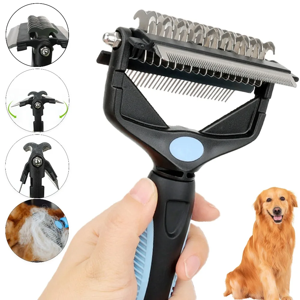 Щетка для удаления шерсти живо – обзор и цена Undercoat Rake Dematting Tool Dog Shedding