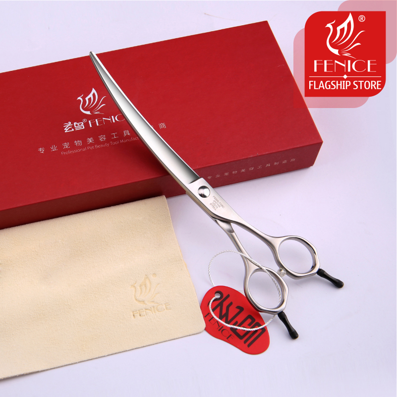 Fenice профессиональный уход з – обзор и цена Professional Pet Grooming Scissors Curved