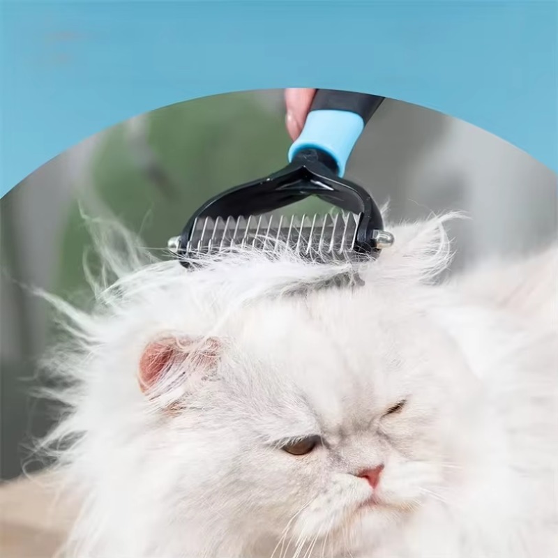 Профессиональная щетка для уда – обзор и цена Undercoat Rake Dematting Tool Dog Shedding