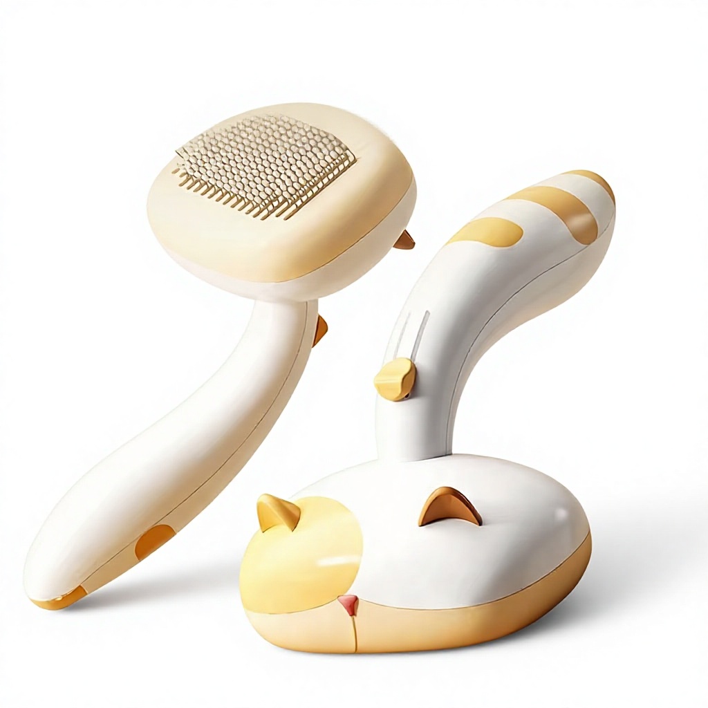 Щетка для груминга животных: р – обзор и цена Slicker Brush Self Cleaning Pet Grooming