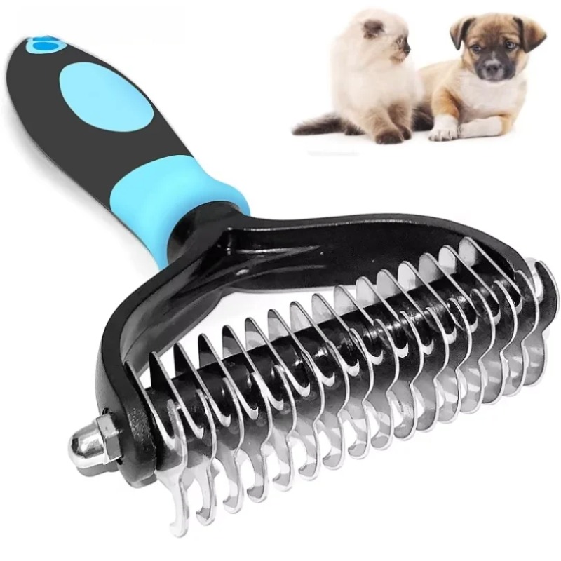 Профессиональная щетка для выч – обзор и цена Undercoat Rake Dematting Tool Dog Shedding