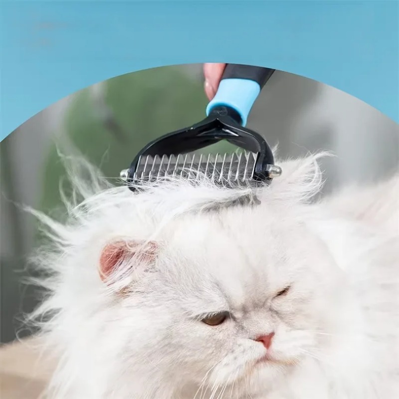Профессиональная щетка для выч – обзор и цена Undercoat Rake Dematting Tool Dog Shedding
