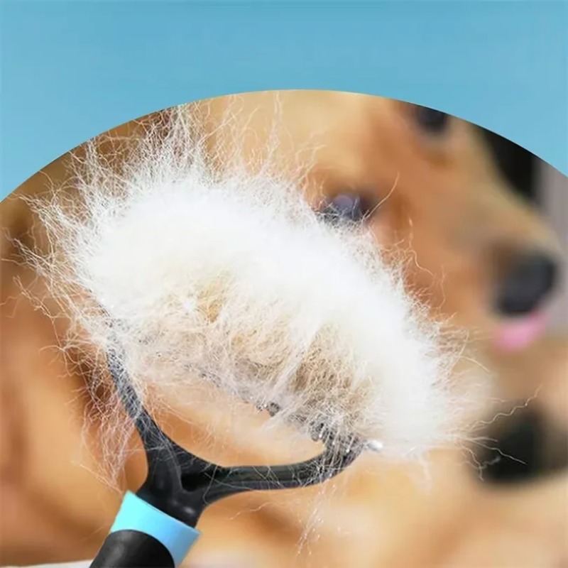 Профессиональная щетка для выч – обзор и цена Undercoat Rake Dematting Tool Dog Shedding