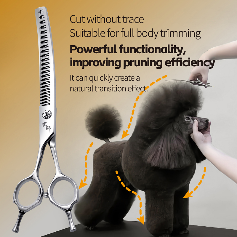 Fenice Professional, 7 дюймов, – обзор и цена Professional Pet Grooming Scissors Curved