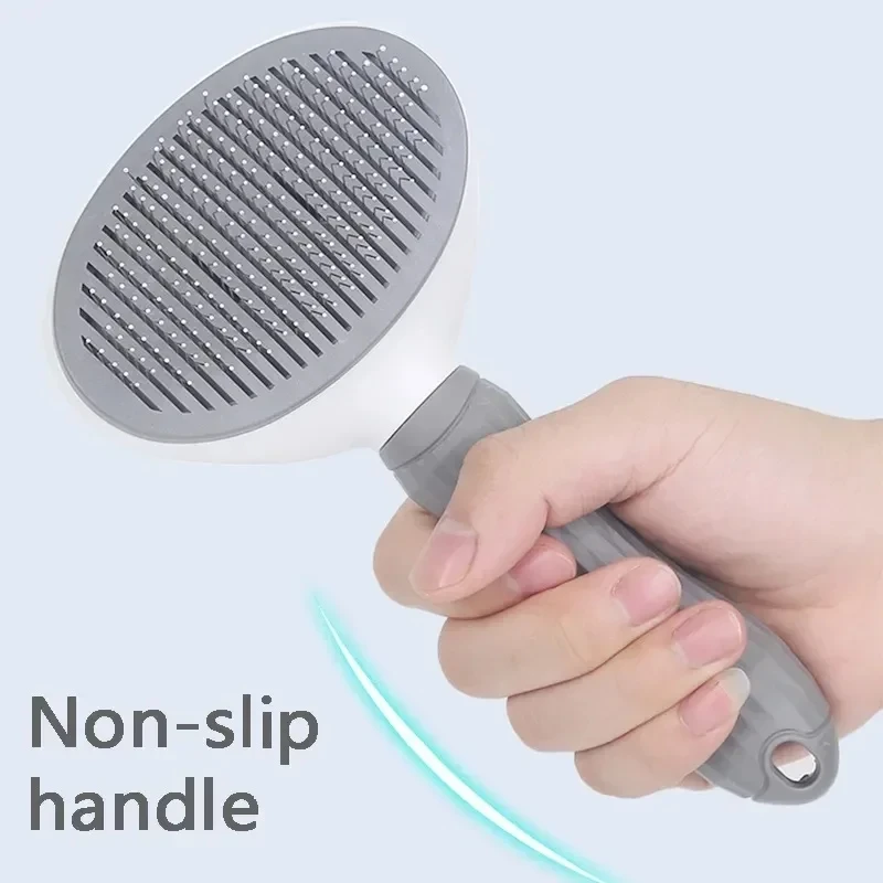 Самоочищающаяся расческа для у – обзор и цена Slicker Brush Self Cleaning Pet Grooming