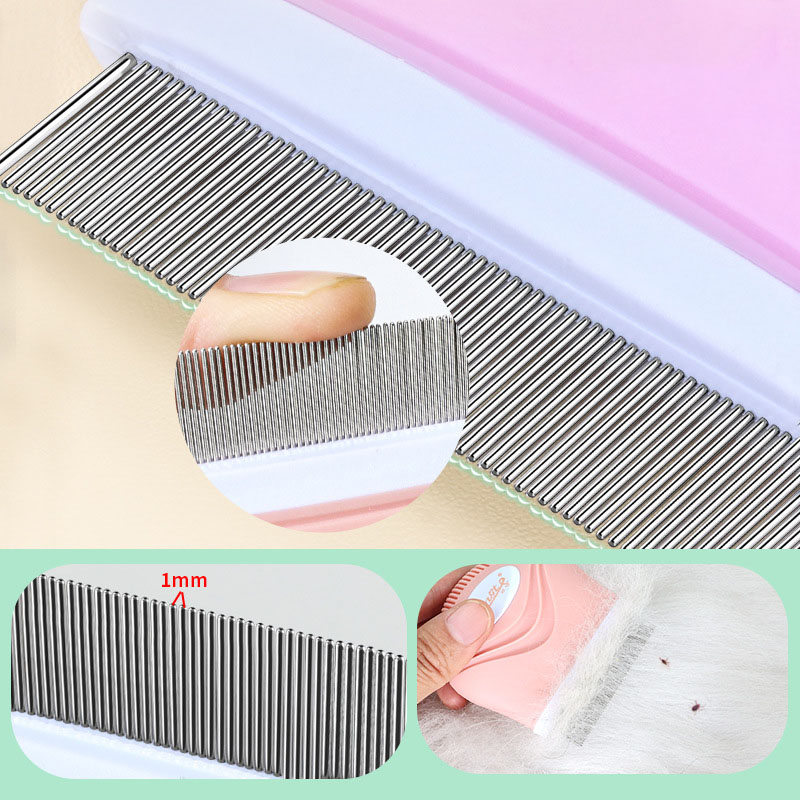 Расческа для животных от блох  – обзор и цена Flea Comb Fine Tooth Pet Tear Stain
