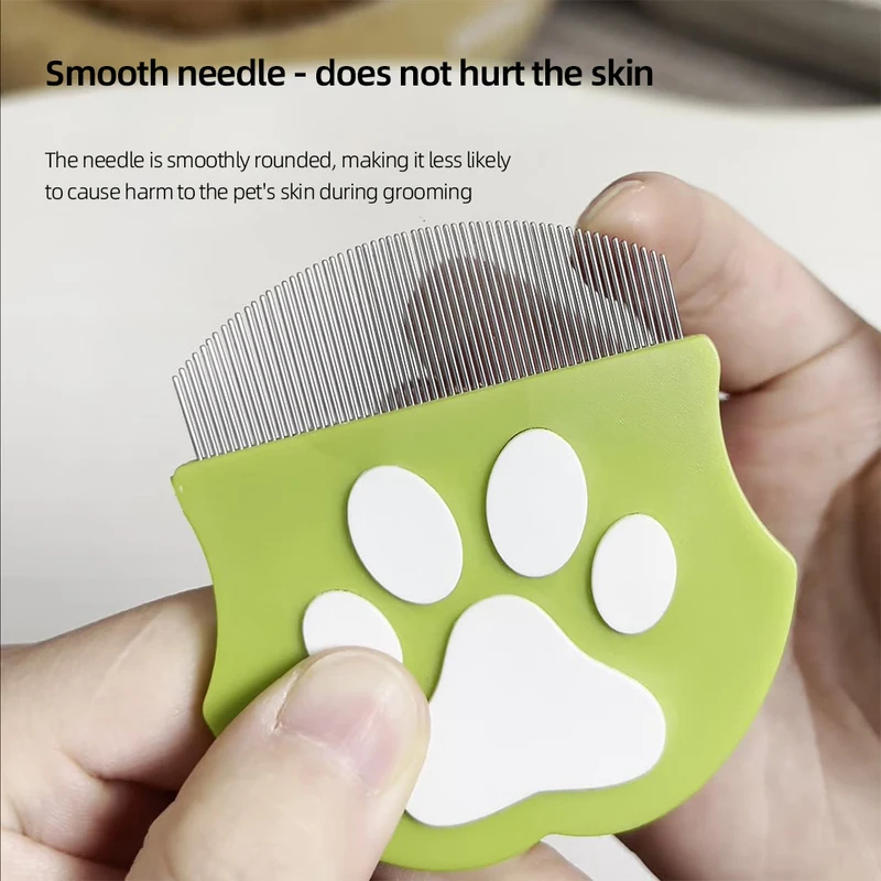 Расческа от блох для кошек и с – обзор и цена Flea Comb Fine Tooth Pet Tear Stain