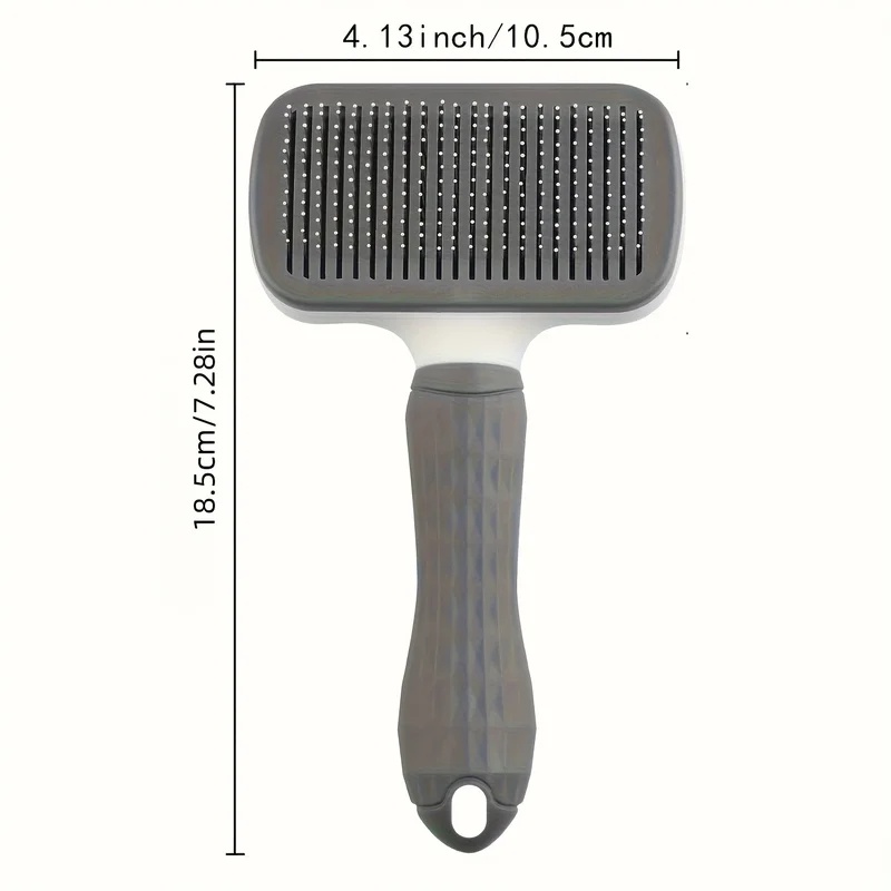 Самоочищающаяся расческа для у – обзор и цена Slicker Brush Self Cleaning Pet Grooming