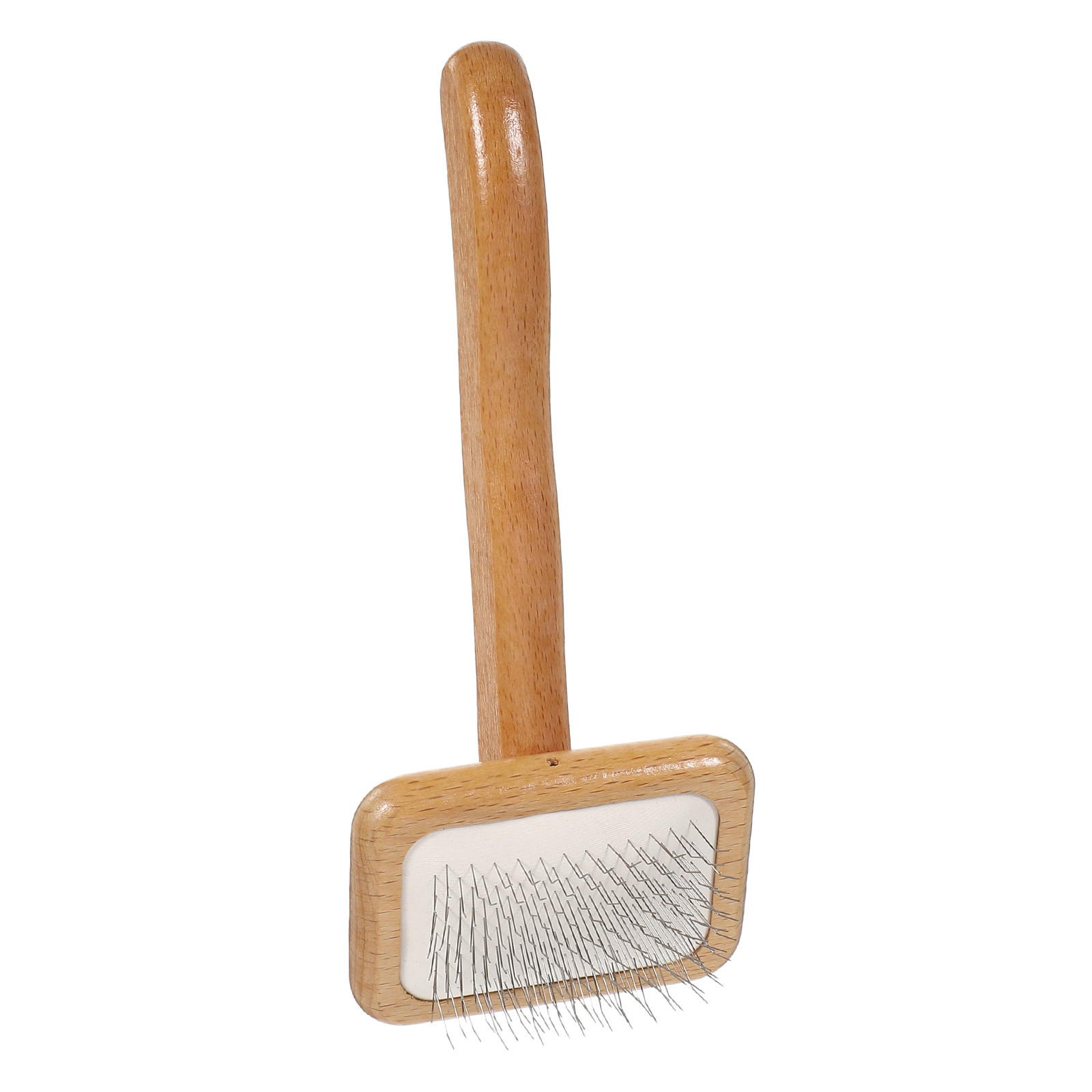 Самоочищающаяся деревянная рас – обзор и цена Slicker Brush Self Cleaning Pet Grooming