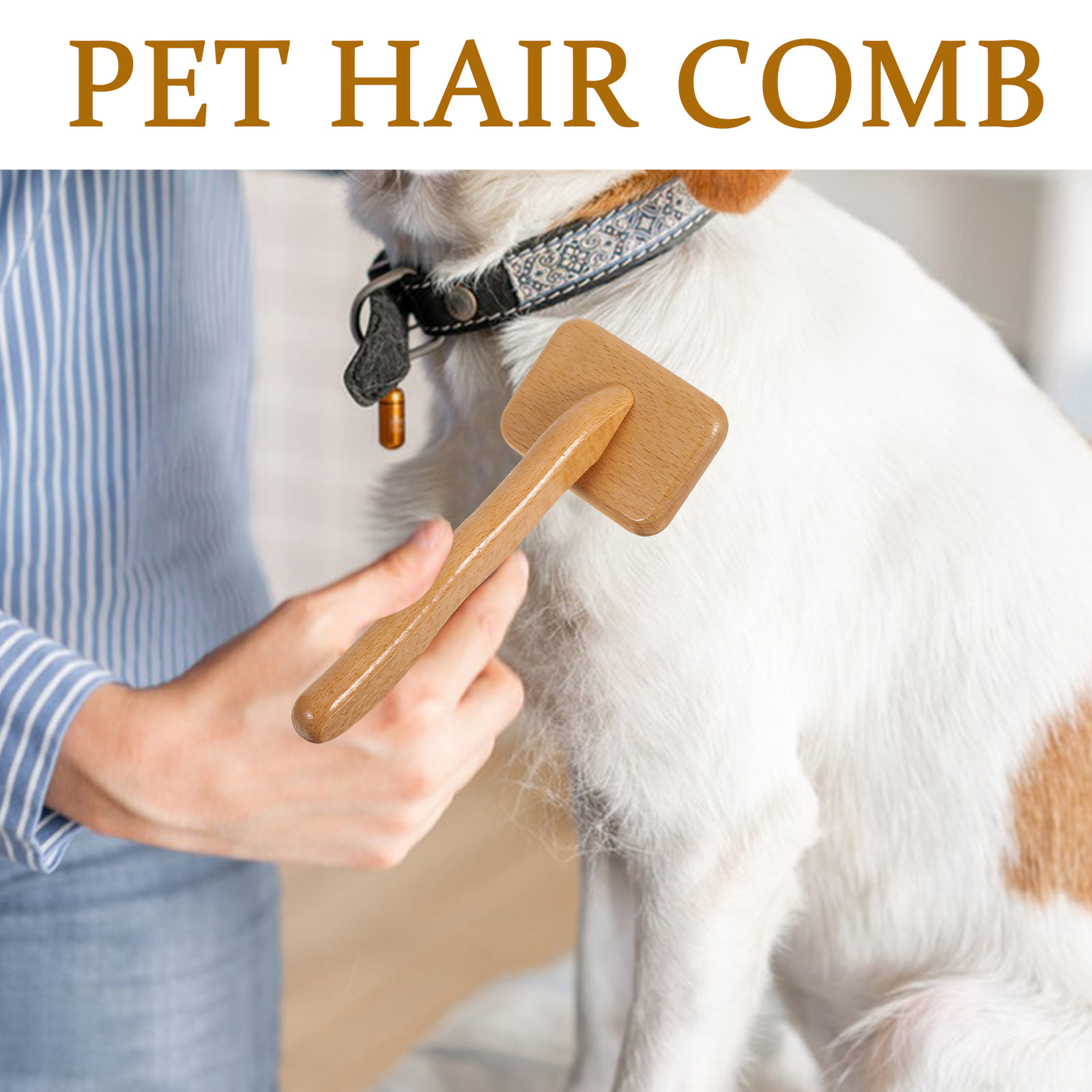 Самоочищающаяся деревянная рас – обзор и цена Slicker Brush Self Cleaning Pet Grooming