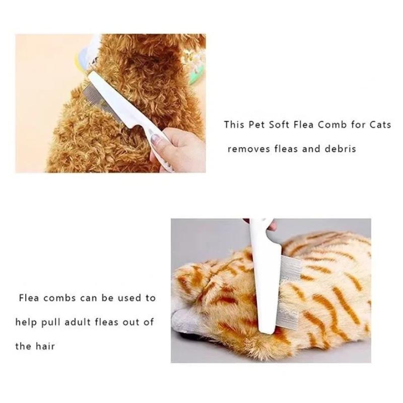Расческа для вычесывания блох  – обзор и цена Flea Comb Fine Tooth Pet Tear Stain