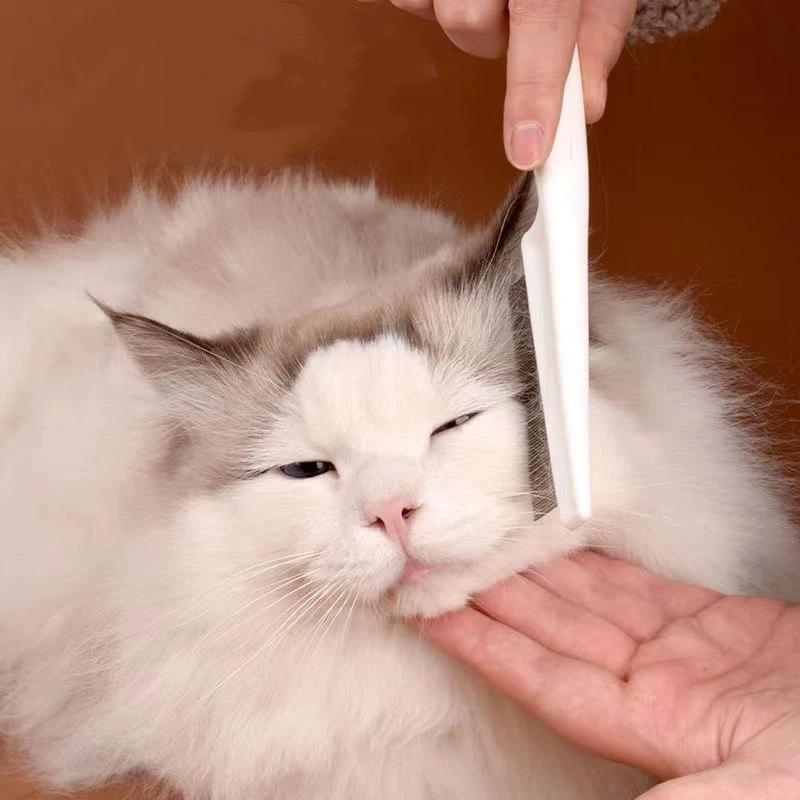 Горячая распродажа: расческа д – обзор и цена Flea Comb Fine Tooth Pet Tear Stain