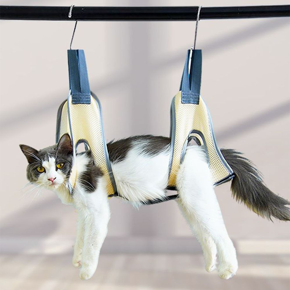 Подвесная гамак-сетка для грум – обзор и цена Pet Grooming Hammock Sling Restraint
