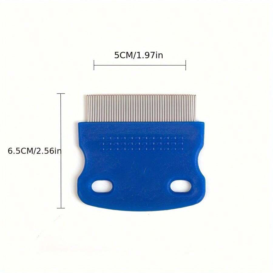 Набор из 4/6 предметов: расчес – обзор и цена Flea Comb Fine Tooth Pet Tear Stain