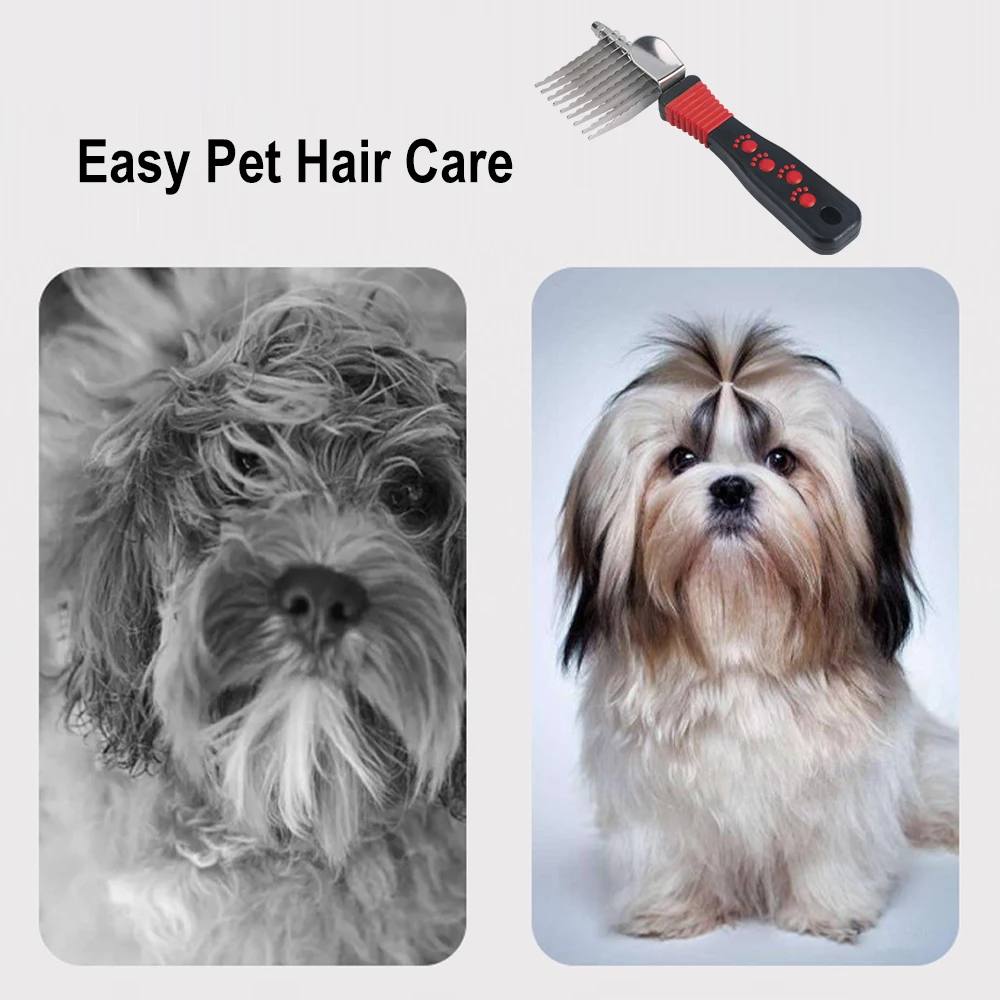Щетка для удаления подшерстка  – обзор и цена Undercoat Rake Dematting Tool Dog Shedding