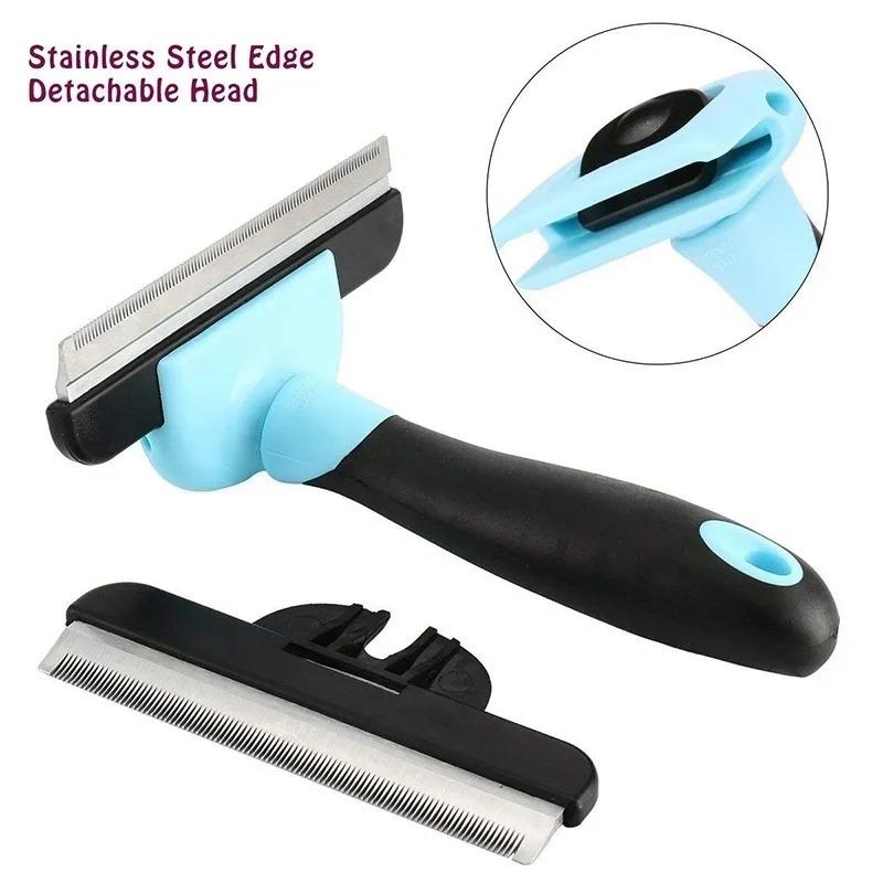 Щетка для ухода за шерстью жив – обзор и цена Undercoat Rake Dematting Tool Dog Shedding