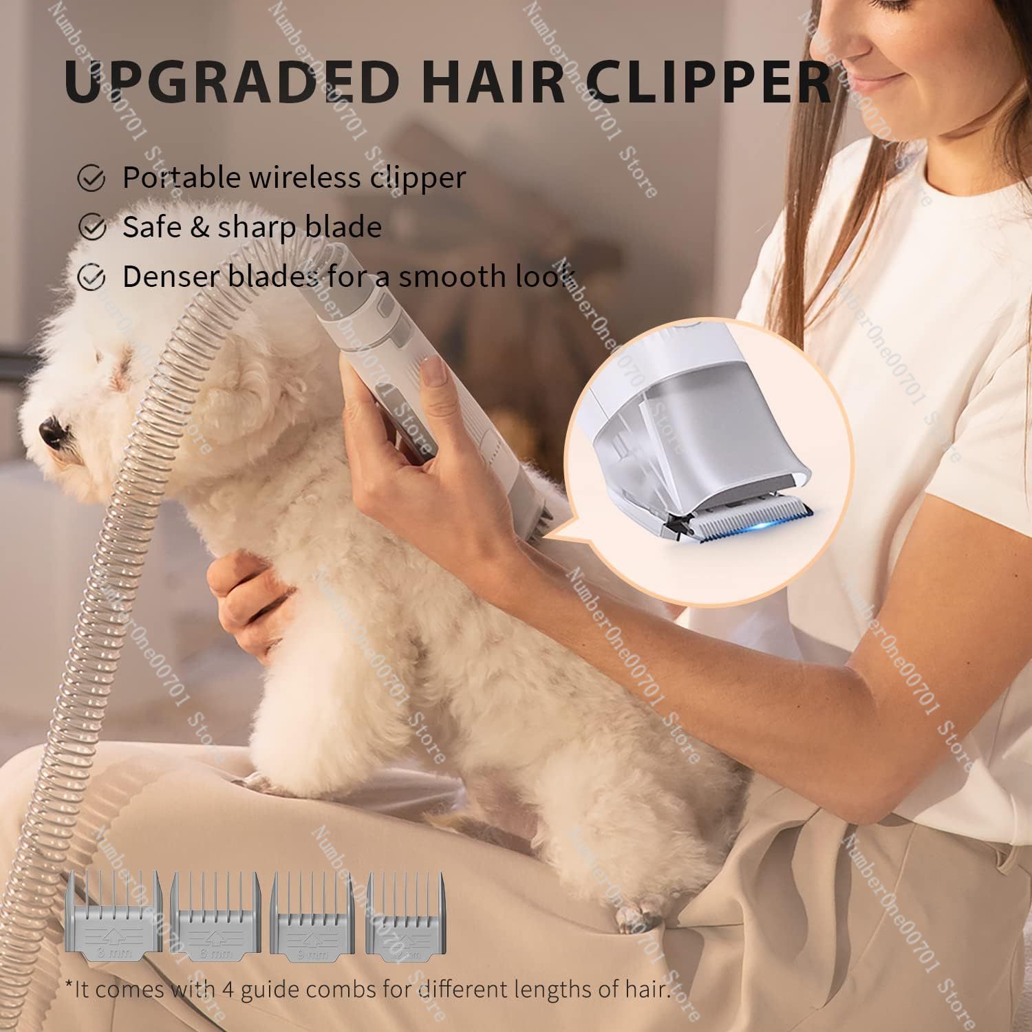 Многофункциональный набор для  – обзор и цена Pet Grooming Vacuum Suction Kit 5 In 1