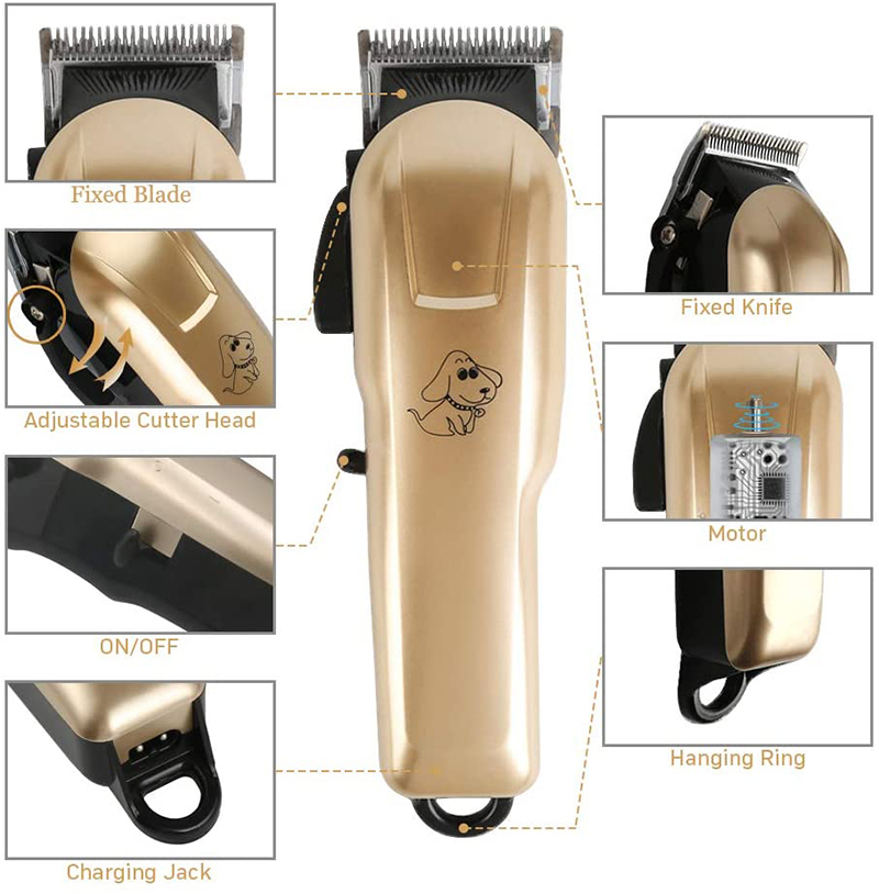Профессиональный триммер для ш – обзор и цена Cordless Dog Clippers Low Noise Grooming