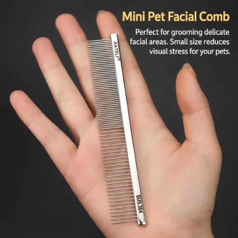 Расческа для груминга животных – обзор и цена Flea Comb Fine Tooth Pet Tear Stain