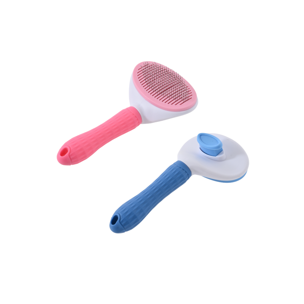 16 шт./коробка, 2 цвета, смеша – обзор и цена Slicker Brush Self Cleaning Pet Grooming