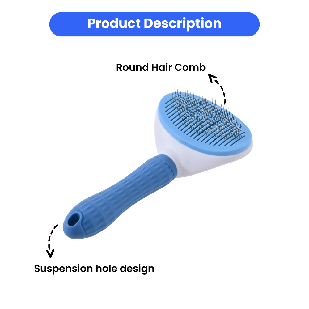 16 шт./коробка, 2 цвета, смеша – обзор и цена Slicker Brush Self Cleaning Pet Grooming