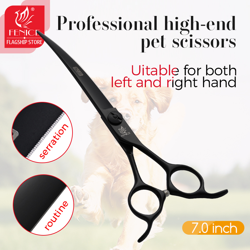 Профессиональные изогнутые нож – обзор и цена Professional Pet Grooming Scissors Curved