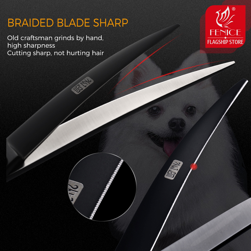 Профессиональные изогнутые нож – обзор и цена Professional Pet Grooming Scissors Curved
