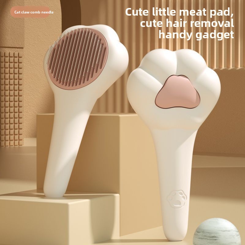 Щетка для груминга животных, с – обзор и цена Slicker Brush Self Cleaning Pet Grooming
