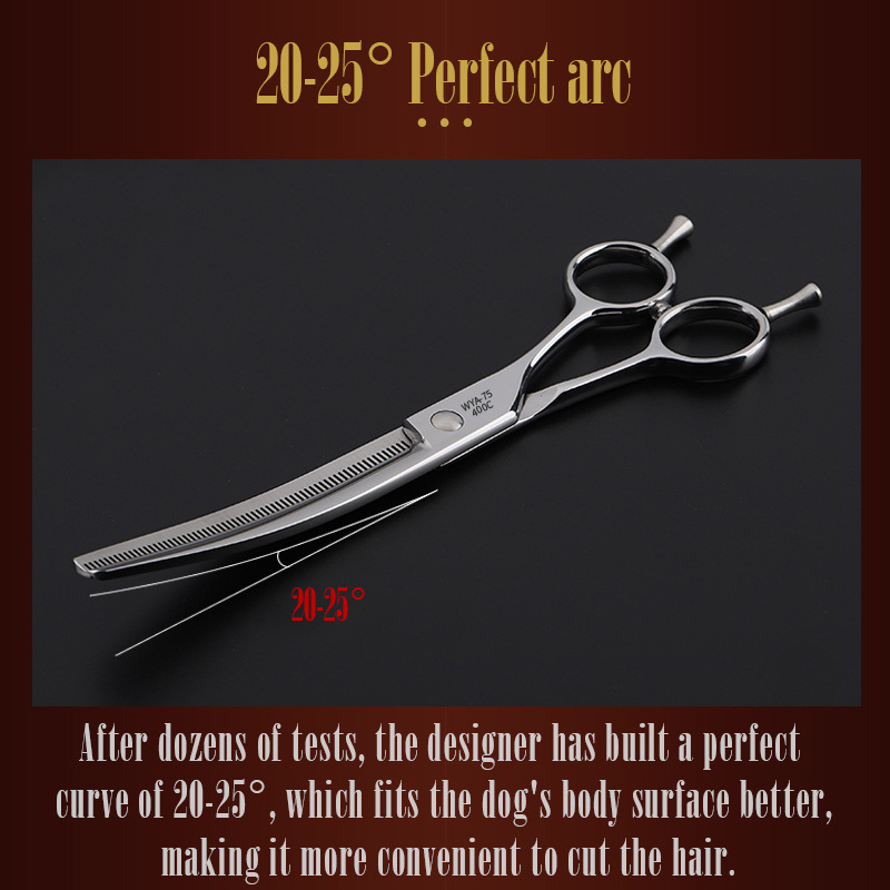 Профессиональные стальные ножн – обзор и цена Professional Pet Grooming Scissors Curved