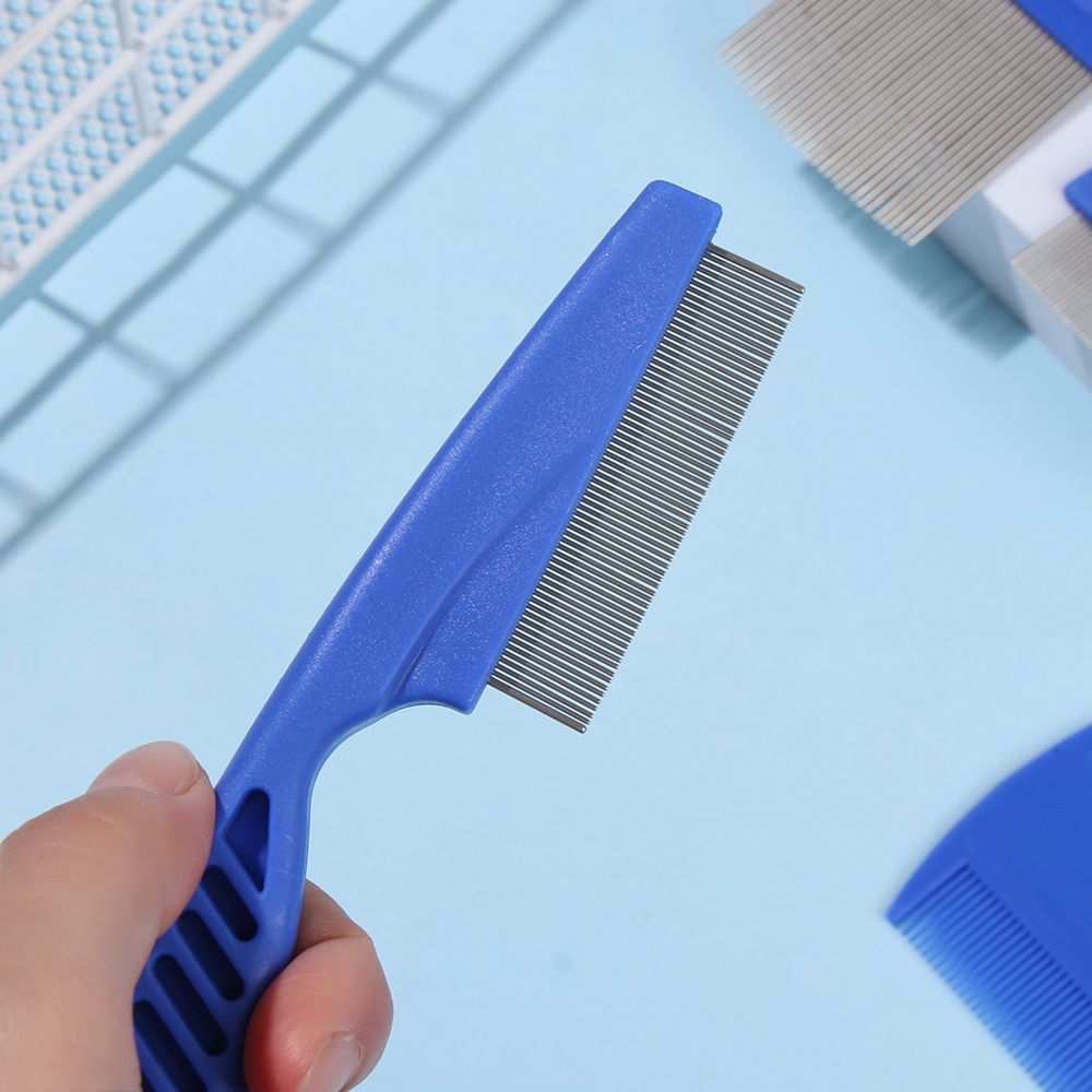 Набор из 6 расчесок для животн – обзор и цена Flea Comb Fine Tooth Pet Tear Stain