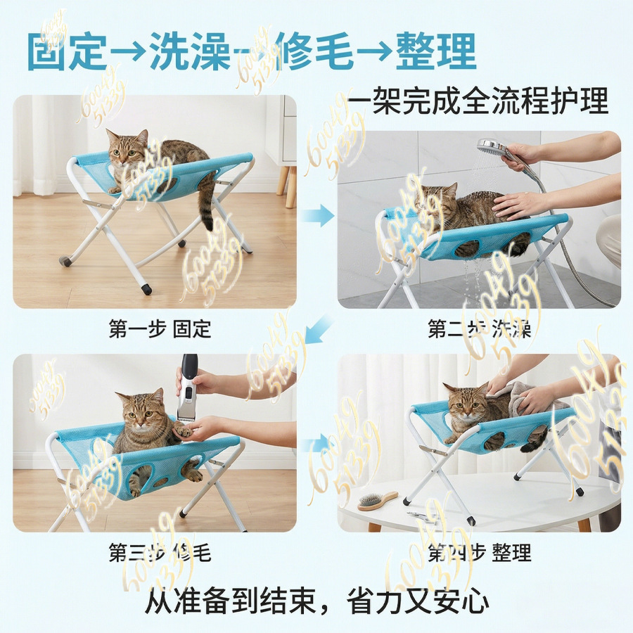 Съемный гамак-фиксатор для гру – обзор и цена Pet Grooming Hammock Sling Restraint