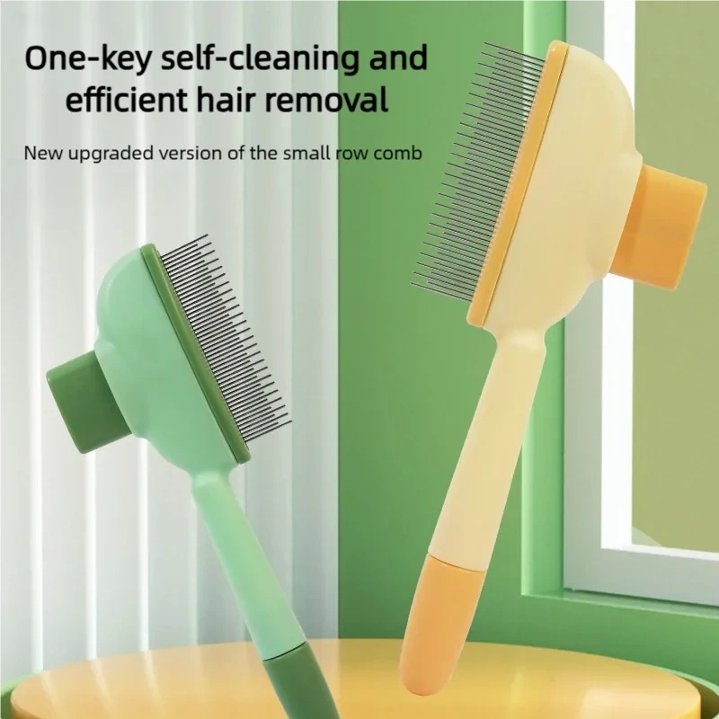 Щетка для самоочистки с одной  – обзор и цена Slicker Brush Self Cleaning Pet Grooming