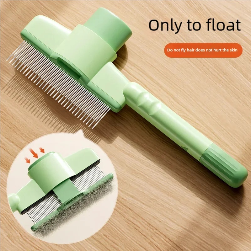 Щетка для самоочистки с одной  – обзор и цена Slicker Brush Self Cleaning Pet Grooming
