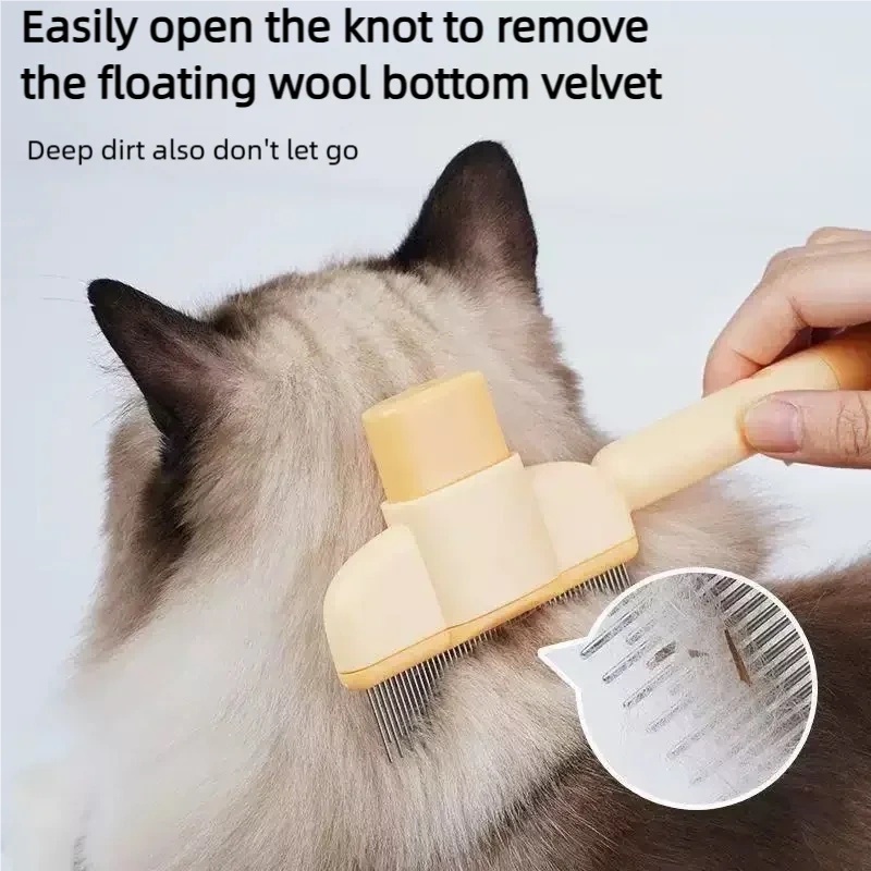 Щетка для самоочистки с одной  – обзор и цена Slicker Brush Self Cleaning Pet Grooming