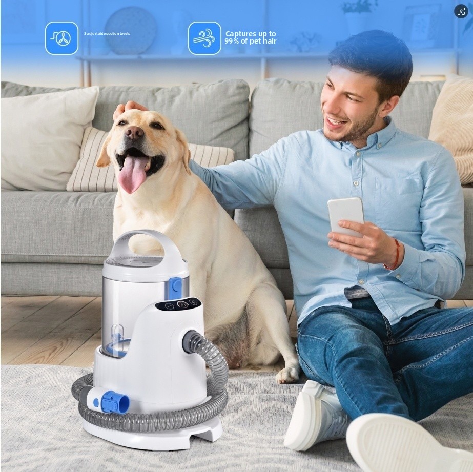 Многофункциональный пылесос дл – обзор и цена Pet Grooming Vacuum Suction Kit 5 In 1