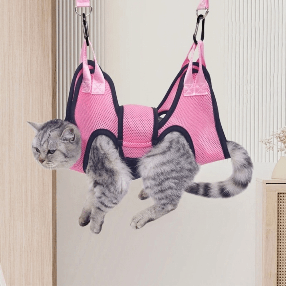 Регулируемый гамак для груминг – обзор и цена Pet Grooming Hammock Sling Restraint