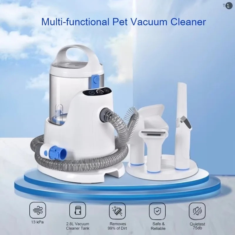 Профессиональный набор для гру – обзор и цена Pet Grooming Vacuum Suction Kit 5 In 1
