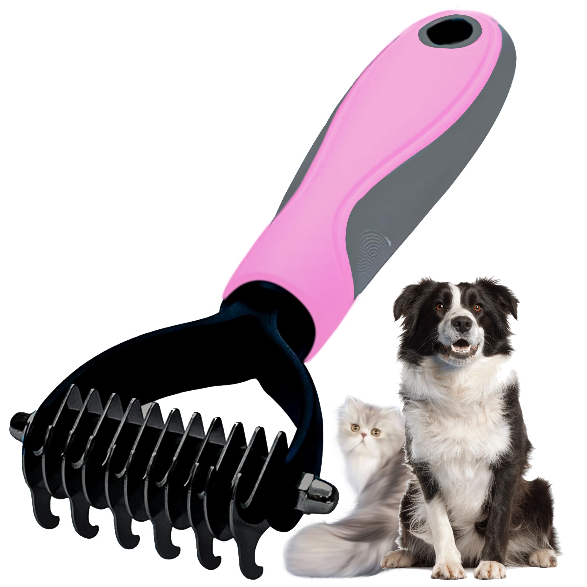 Щетка для ухода за домашними ж – обзор и цена Undercoat Rake Dematting Tool Dog Shedding