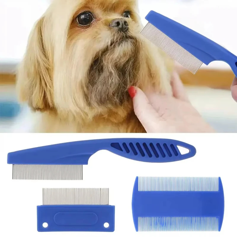 Набор из 6 расчесок для животн – обзор и цена Flea Comb Fine Tooth Pet Tear Stain